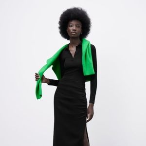 Polo collar bodysuit by Zara